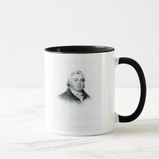 Porträt von Samuel Taylor Coleridge Tasse (Rechts)