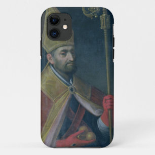 Porträt von Sankt Nikolaus, 1700 (Öl auf Leinwan Case-Mate iPhone Hülle