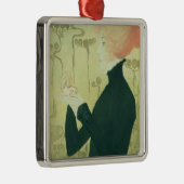 Porträt von Sarah Bernhardt Ornament Aus Metall (Rechts)