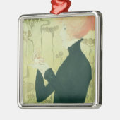 Porträt von Sarah Bernhardt Ornament Aus Metall (Links)