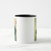 Porträt von Sarah Bernhardt Tasse (Zentrum)
