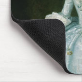 Porträt von Sarah Eleonor Fermor 1749-50 Mousepad (Ecke)