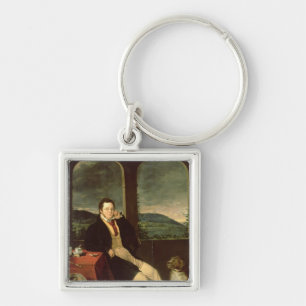 Porträt von Schubert Schlüsselanhänger