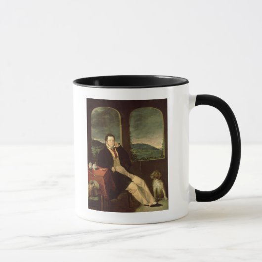 Porträt von Schubert Tasse (Rechts)