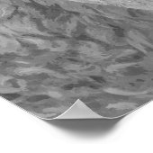 Porträt von Schwarz-Weiß-Schafen Poster (Ecke)