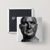 Porträt von Scipio Africanus Button (Vorne & Hinten)