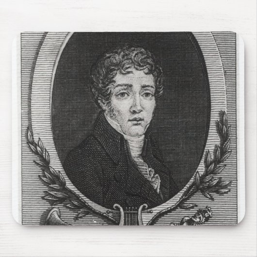 Porträt von Sebastian-Roch Nicolas Mousepad (Vorne)