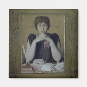Porträt von Severine (Caroline Remy) (1855-1929)  Magnet