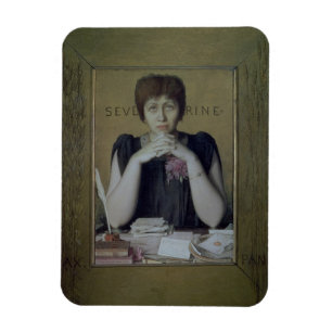 Porträt von Severine (Caroline Remy) (1855-1929)  Magnet