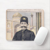 Porträt von Shah Mozzafer-ed-Lärm Mousepad (Mit Mouse)