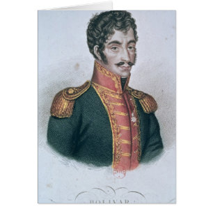 Porträt von Simon Bolivar