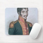 Porträt von Simon Bolivar Mousepad (Mit Mouse)