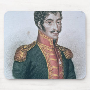 Porträt von Simon Bolivar Mousepad