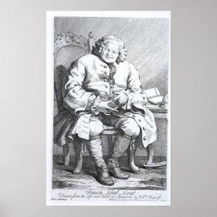 Porträt von Simon Fraser, Lord Lovat Poster