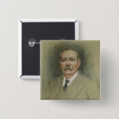 Porträt von Sir Arthur Conan Doyle Button (Vorne & Hinten)