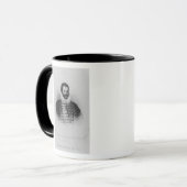 Porträt von Sir Christopher Hatton Tasse (Vorderseite Links)