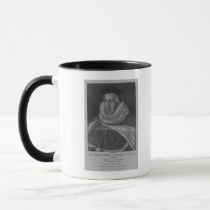 Porträt von Sir Christopher Yelverton Tasse