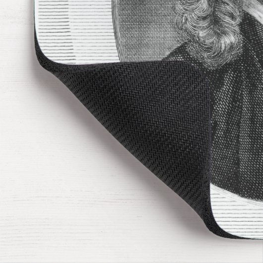 Porträt von Sir Isaac Newton Mousepad (Ecke)