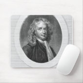 Porträt von Sir Isaac Newton Mousepad (Mit Mouse)