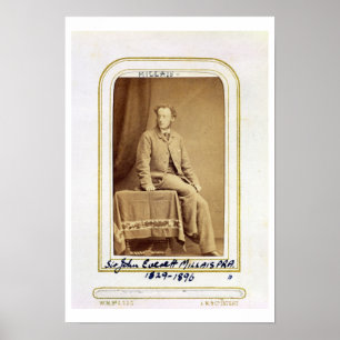 Porträt von Sir John Everett Millais (1829-96) (Al Poster