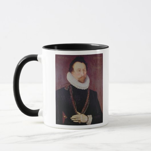 Porträt von Sir John Hawkins 1581 Tasse (Links)