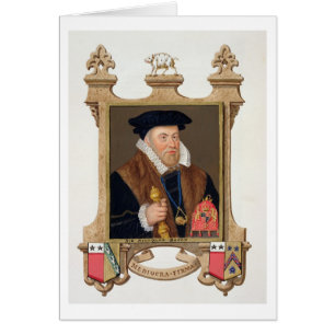 Porträt von Sir Nicholas Bacon (1509-79) von 'Mem