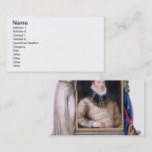 Porträt von Sir Philip Sidney (1554-86) 'von der Visitenkarte (Vorne/Hinten)