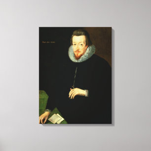 Porträt von Sir Robert Cecil (1563-1612) 1. Visco Leinwanddruck
