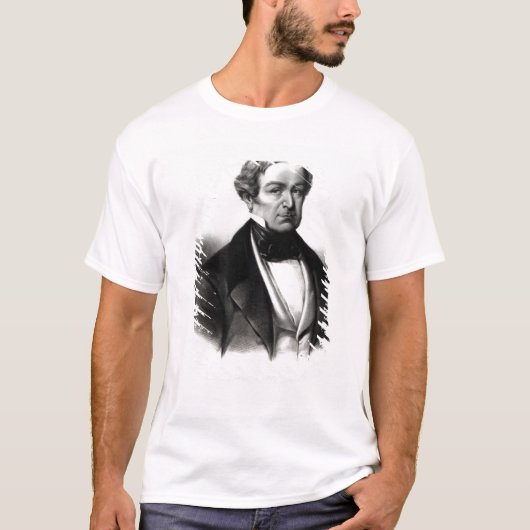Porträt von Sir Robert Peel T-Shirt (Vorderseite)