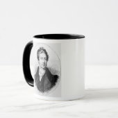 Porträt von Sir Robert Peel Tasse (Vorderseite Links)