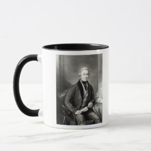 Porträt von Sir Robert Peel Tasse