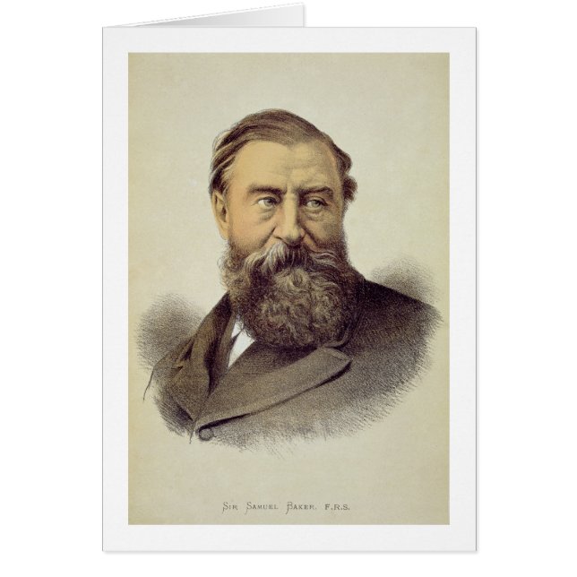 Porträt von Sir Samuel Baker (1821-93) (Farbe (Vorne)