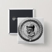 Porträt von Sir Thomas Lovell Button (Vorne & Hinten)