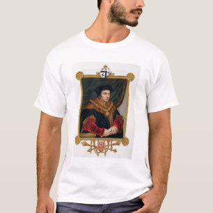 Porträt von Sir Thomas More (1478-1535) 'von der T-Shirt