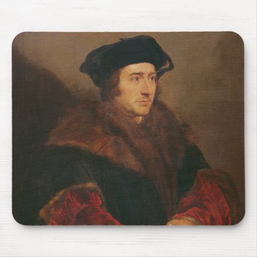 Porträt von Sir Thomas More Mousepad (Vorne)