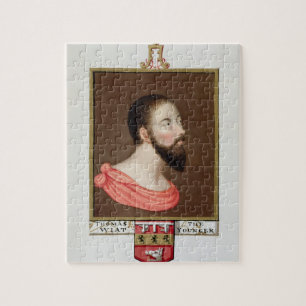 Porträt von Sir Thomas Wyatt das jüngere (c.1521-5 Puzzle