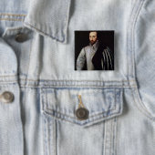 Porträt von Sir Walter Raleigh 1588 Button (Beispiel)