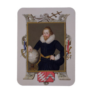 Porträt von Sir Walter Raleigh (c.1552-1618) von Magnet