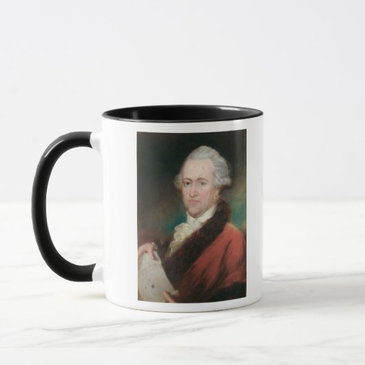 Porträt von Sir William Herschel c.1795 Tasse (Links)
