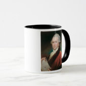 Porträt von Sir William Herschel c.1795 Tasse (VorderseiteRechts)