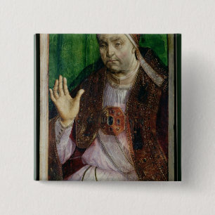 Porträt von Sixtus IV c.1475 Button