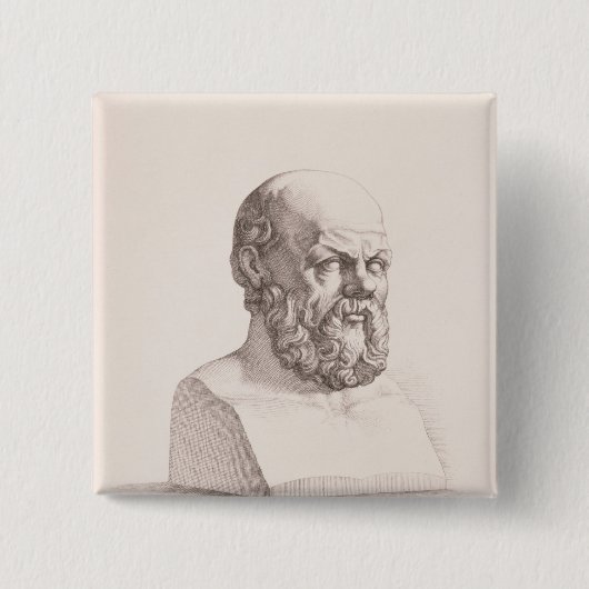 Porträt von SOCRATES Button (Vorderseite)