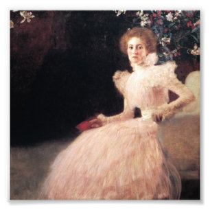 Porträt von Sonja Knips ; Gustav Klimt Malerei Fotodruck