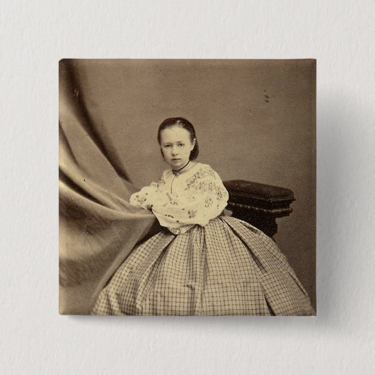 Porträt von Sophia Perovskaya Button (Vorderseite)