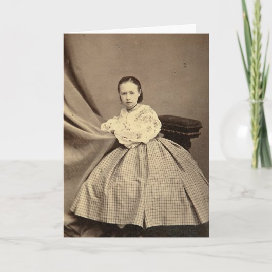 Porträt von Sophia Perovskaya Karte (Vorderseite)