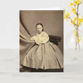 Porträt von Sophia Perovskaya Karte (Gelbe Blume)