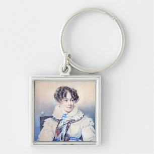 Porträt von Sophie Rostopchine Schlüsselanhänger