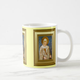 Porträt von St. Clare, Assisi Kaffeetasse