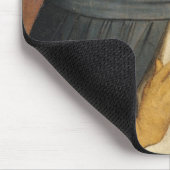 Porträt von St Thomas Thomas von Aquin c.1475 Mousepad (Ecke)