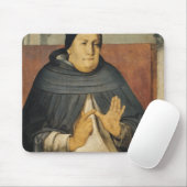 Porträt von St Thomas Thomas von Aquin c.1475 Mousepad (Mit Mouse)